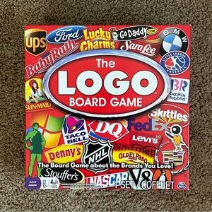 The Logo Board Game First Edition for Family Fun Game Night